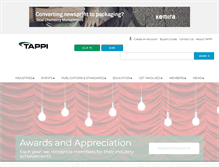 Tablet Screenshot of iweb.tappi.org